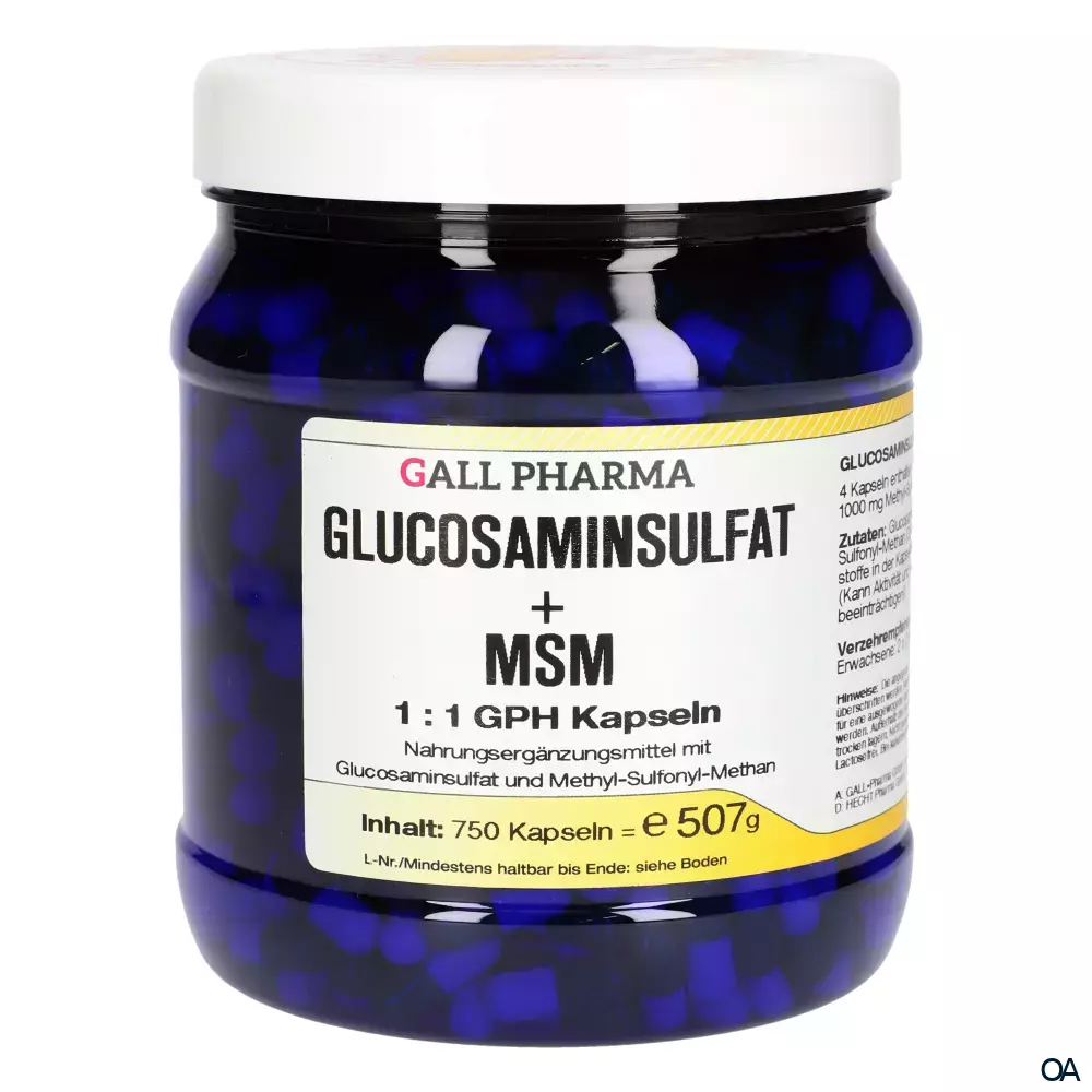 Gall Pharma Glucosaminsulfat + MSM 1:1 Kapseln