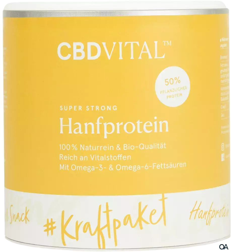 CBD VITAL Super Strong Hanfprotein Pulver