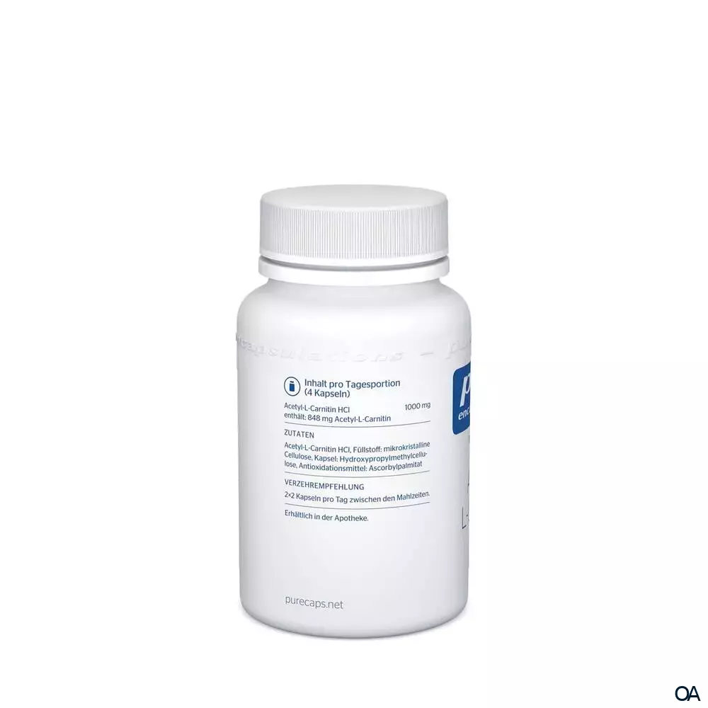 pure encapsulations® Acetyl-L-Carnitin 250 mg