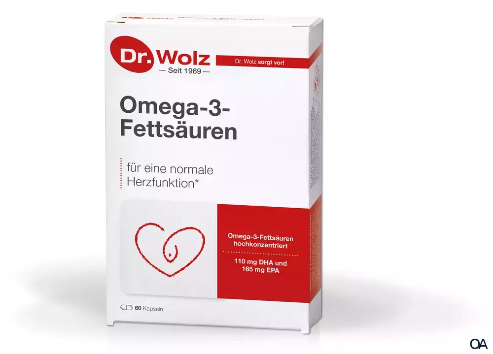 Dr. Wolz Omega-3-Fettsäuren Kapseln