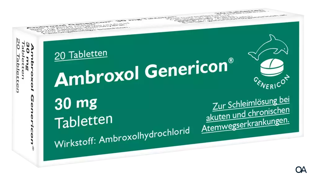 Ambroxol Genericon 30 mg Tabletten