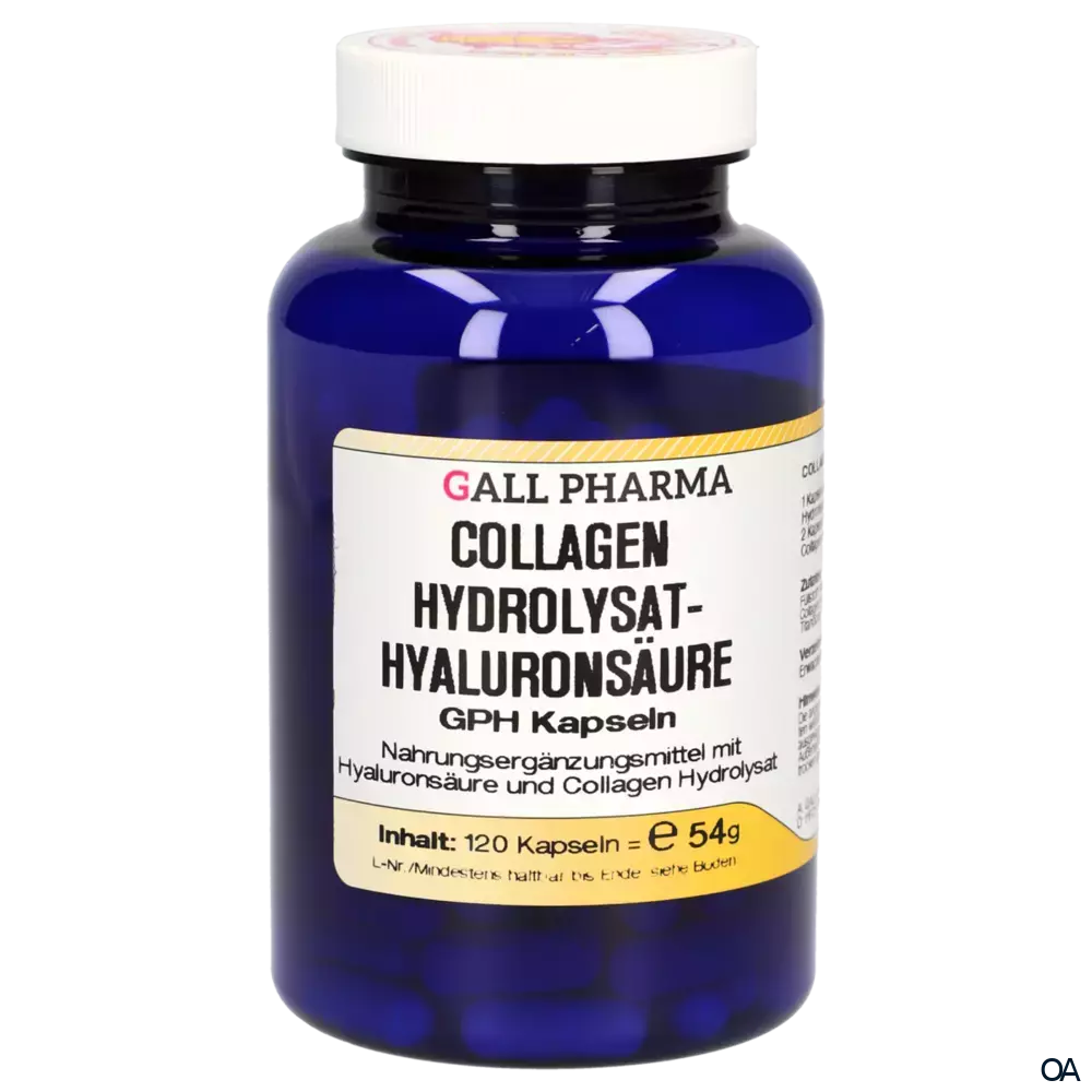 Gall Pharma Collagen Hydrolysat-Hyaluronsäure Kapseln