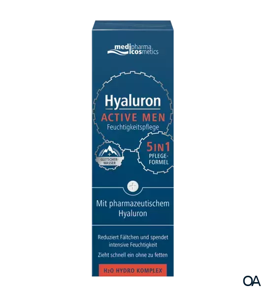 medipharma comsmetics Hyaluron Active Men Feuchtigkeitspflege