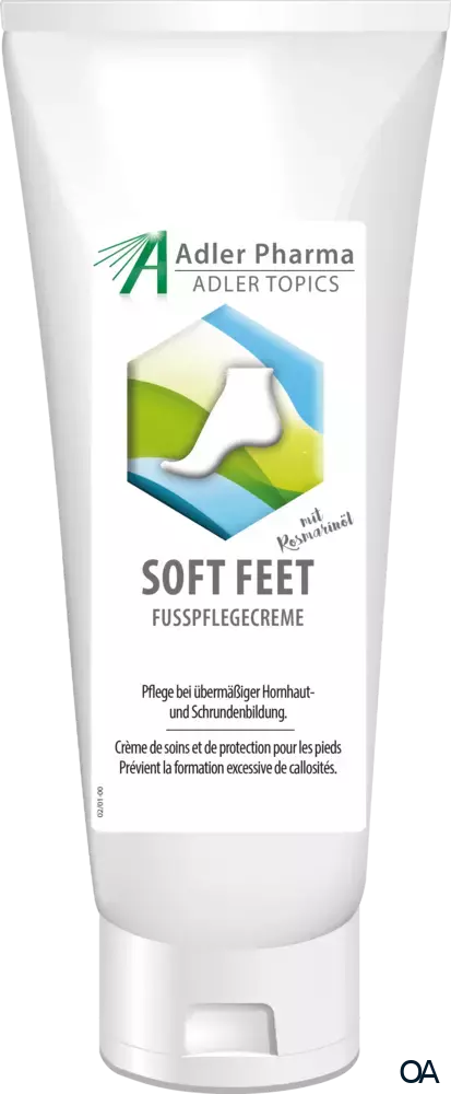 Adler Topics Soft Feet Fusspflegecreme