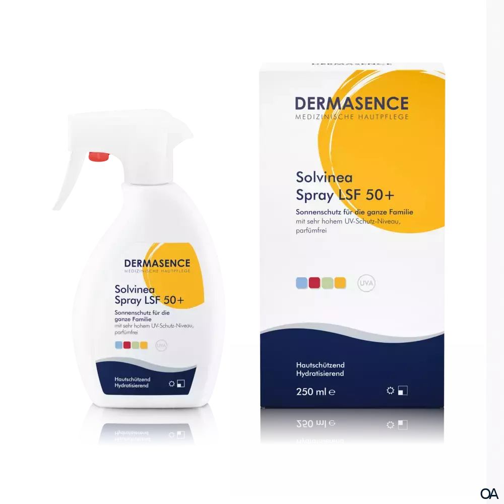 Dermasence Solvinea Spray LSF 50+ Sonnenschutzspray