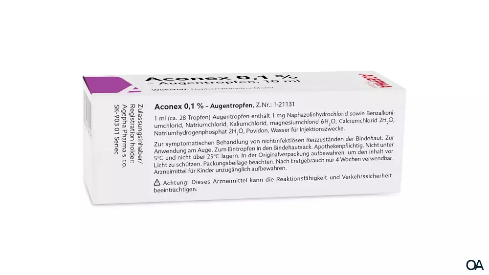 Aconex 0,1% Augentropfen