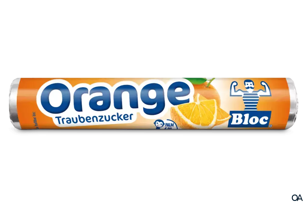 Bloc® Traubenzucker Orange Rolle