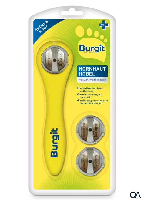 Burgit Footcare Hornhaut Hobel