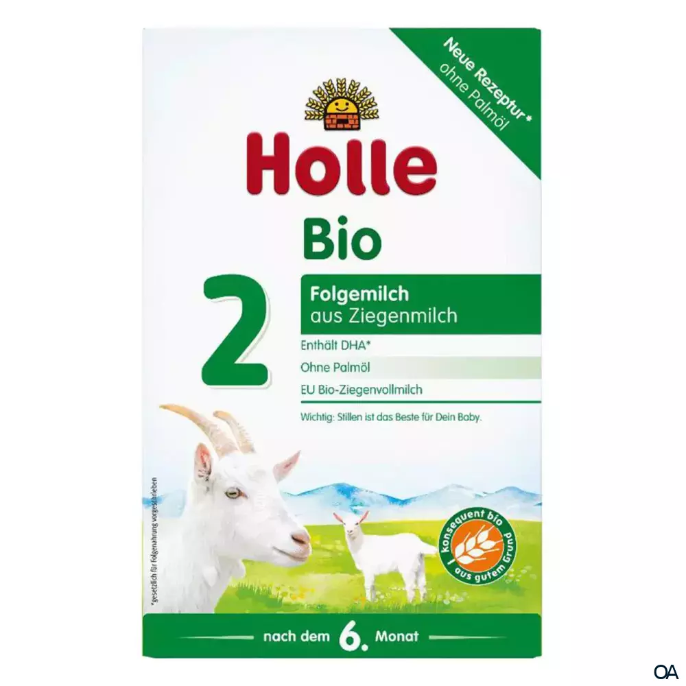 Holle Bio-Folgemilch 2 aus Ziegenmilch Pulver