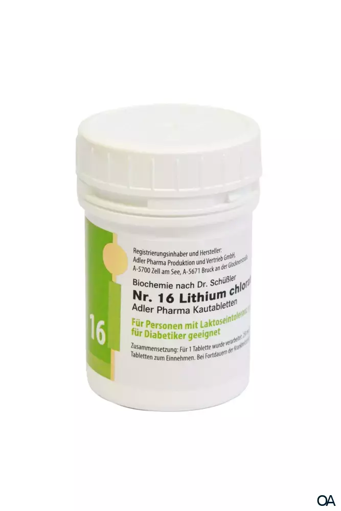 Schüßler Nr. 16 Lithium chloratum D12 LI