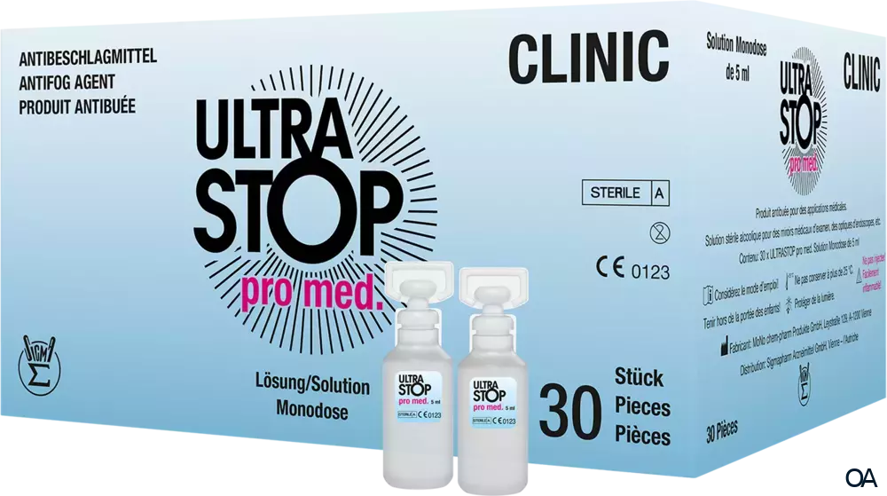 ULTRASTOP pro med. Lösung Monodose „CLINIC“ 30x5ml