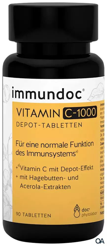 immundoc® VITAMIN C-1000 Depot-Tabletten