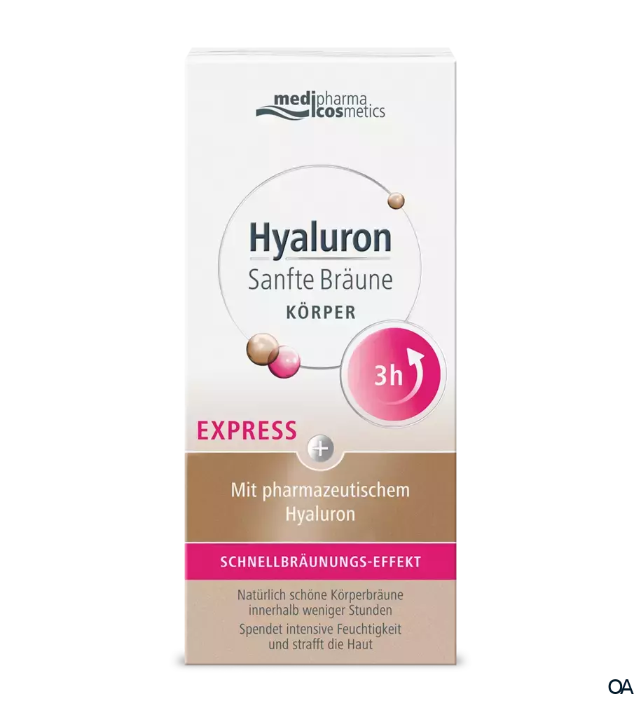 medipharma cosmetics Hyaluron Sanfte Bräune Express Körper