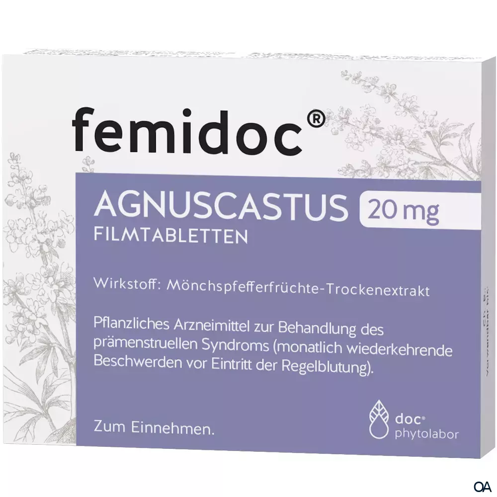 Femidoc® Agnuscastus 20 mg Filmtabletten