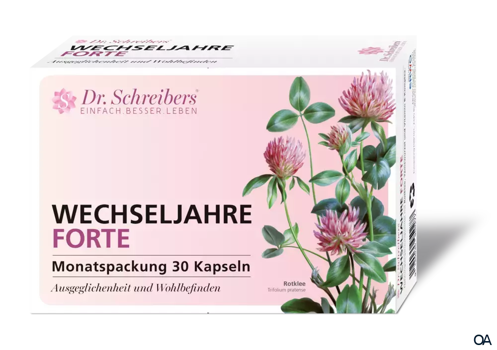 Dr. Schreibers Wechseljahre Forte Kapseln