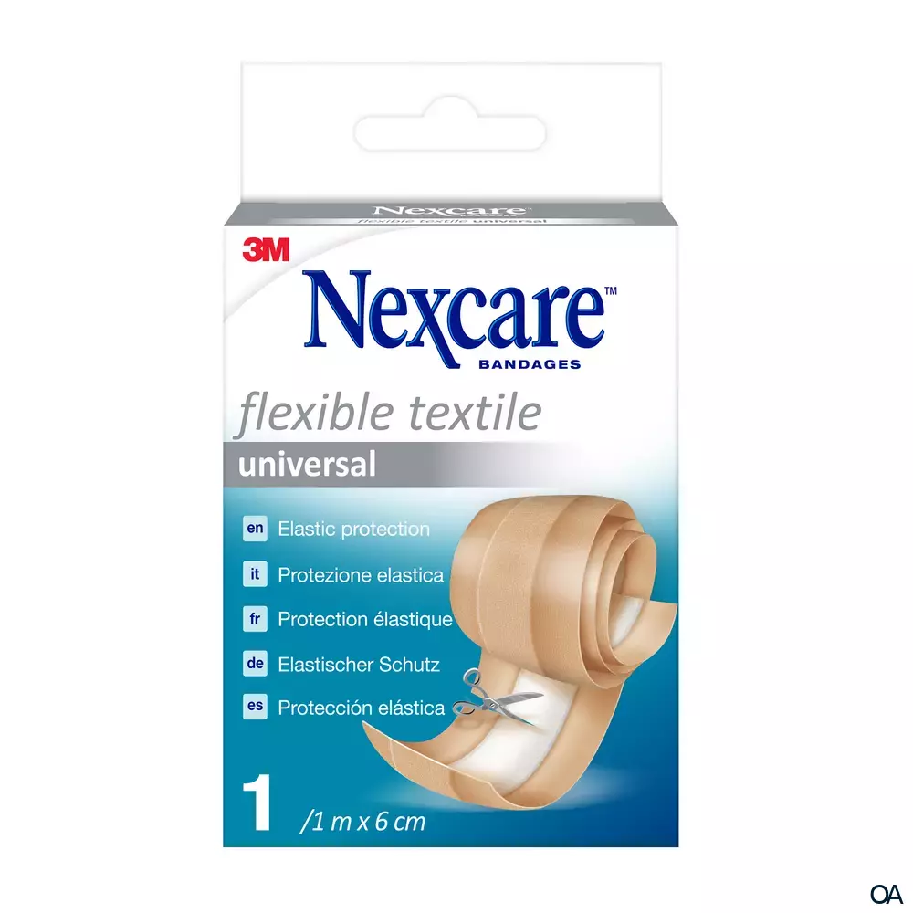 3M Nexcare™ Flexible Textile Universal Band Pflaster, 1 m x 6 cm