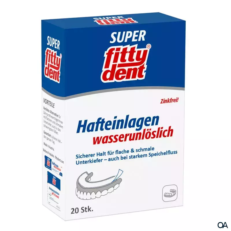 fittydent Super Hafteinlagen comfort (20 Stk)