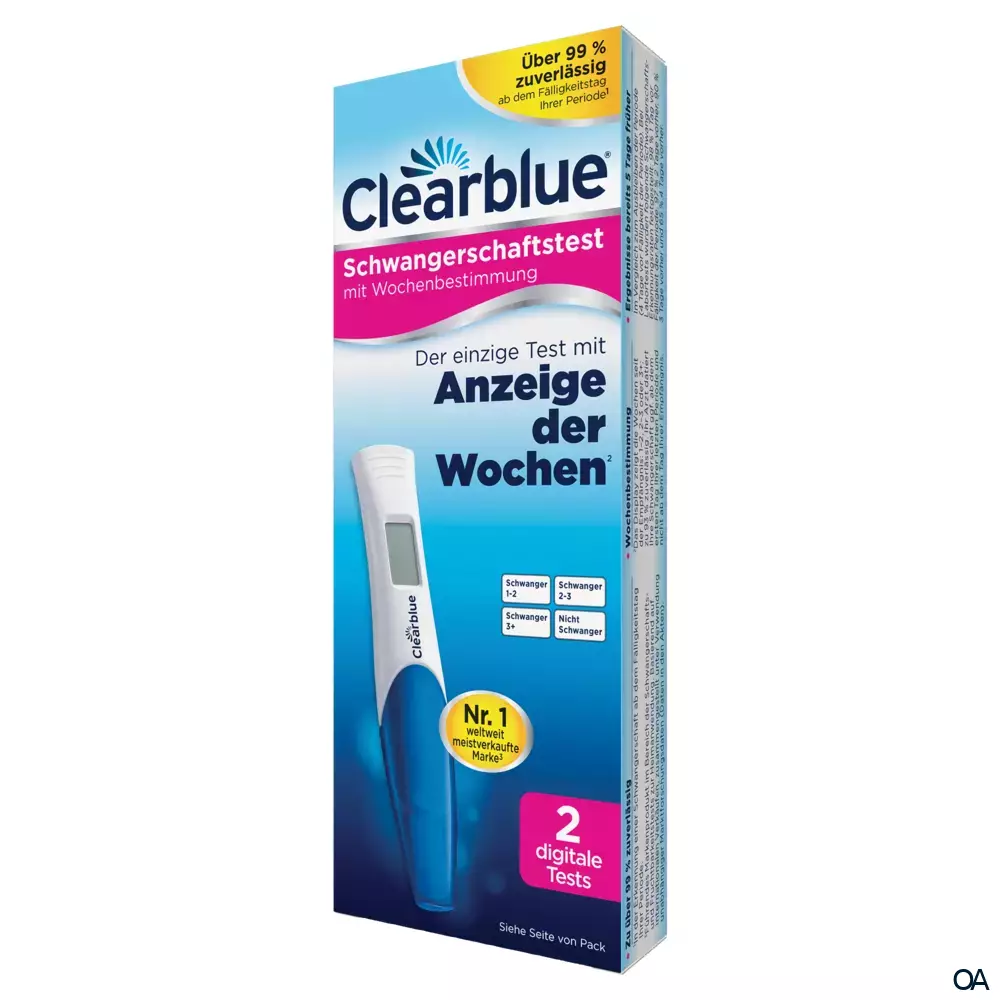 Clearblue Schwangerschaftstest mit Wochenbestimmung