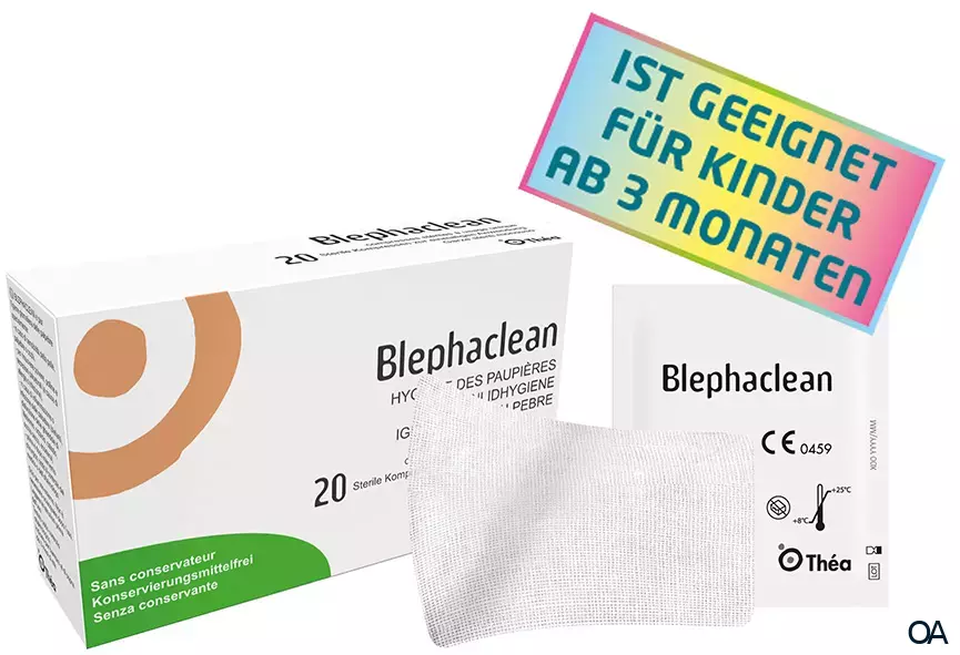 Blephaclean® Sterile Pflegetücher