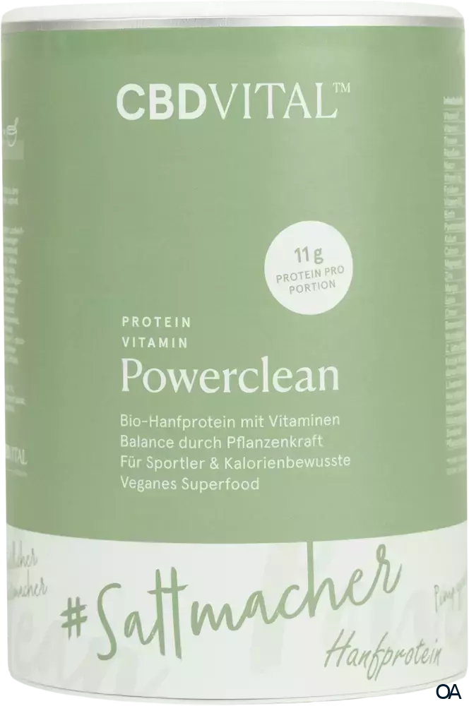 CBD VITAL Hanf Powerclean Pulver