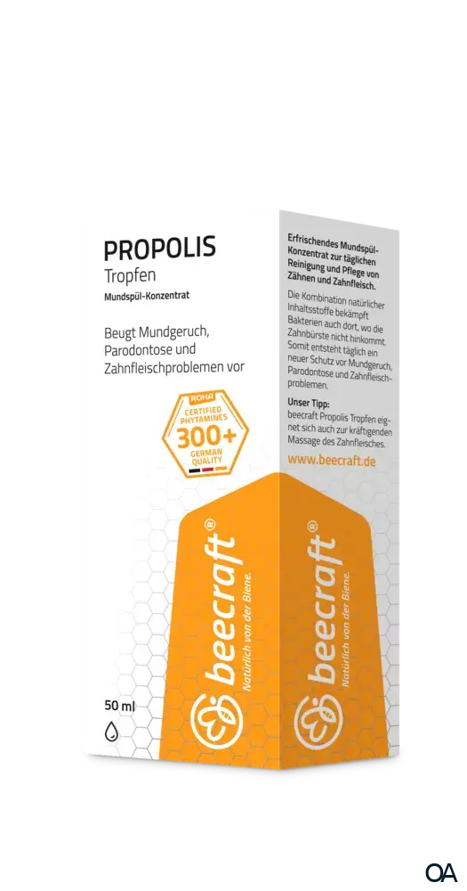 beecraft® Propolis Tropfen - Mundspül-Konzentrat