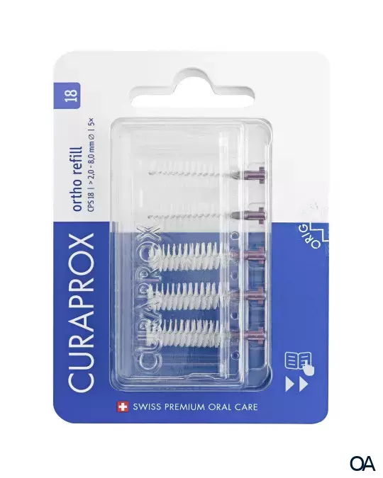 Curaprox Interdentalbürsten CPS 18 Ortho Refill Violett