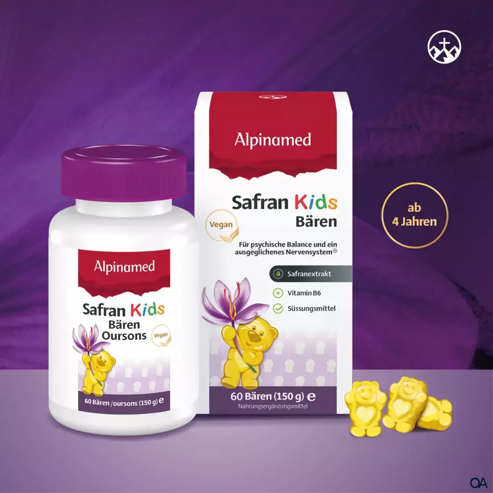 Alpinamed® Safran Kids Bären