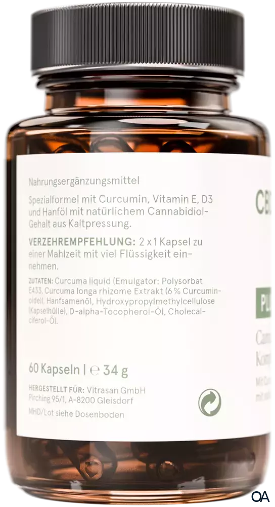 CBD VITAL CBD Curcuma Kapseln