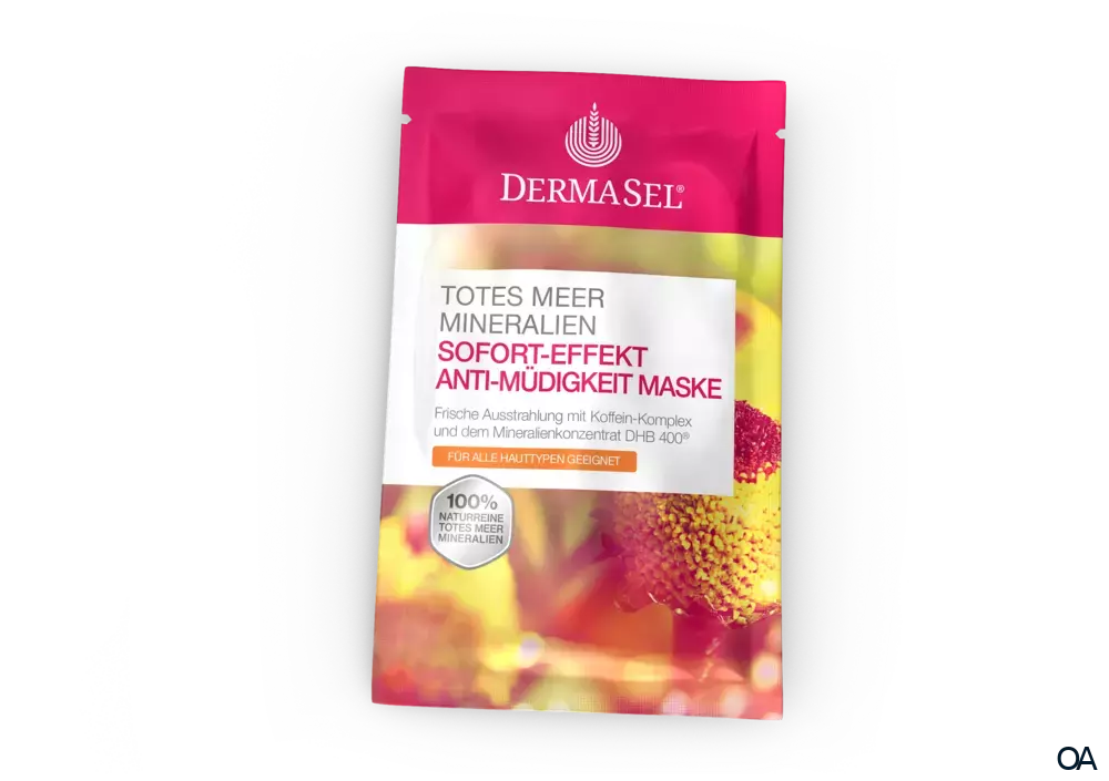 DermaSel® Totes Meer Mineralien Sofort-Effekt-Anti-Müdigkeits-Maske