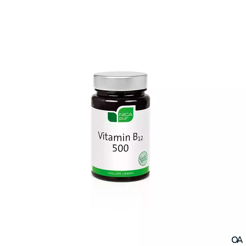 NICApur Vitamin B12 500 Kapseln