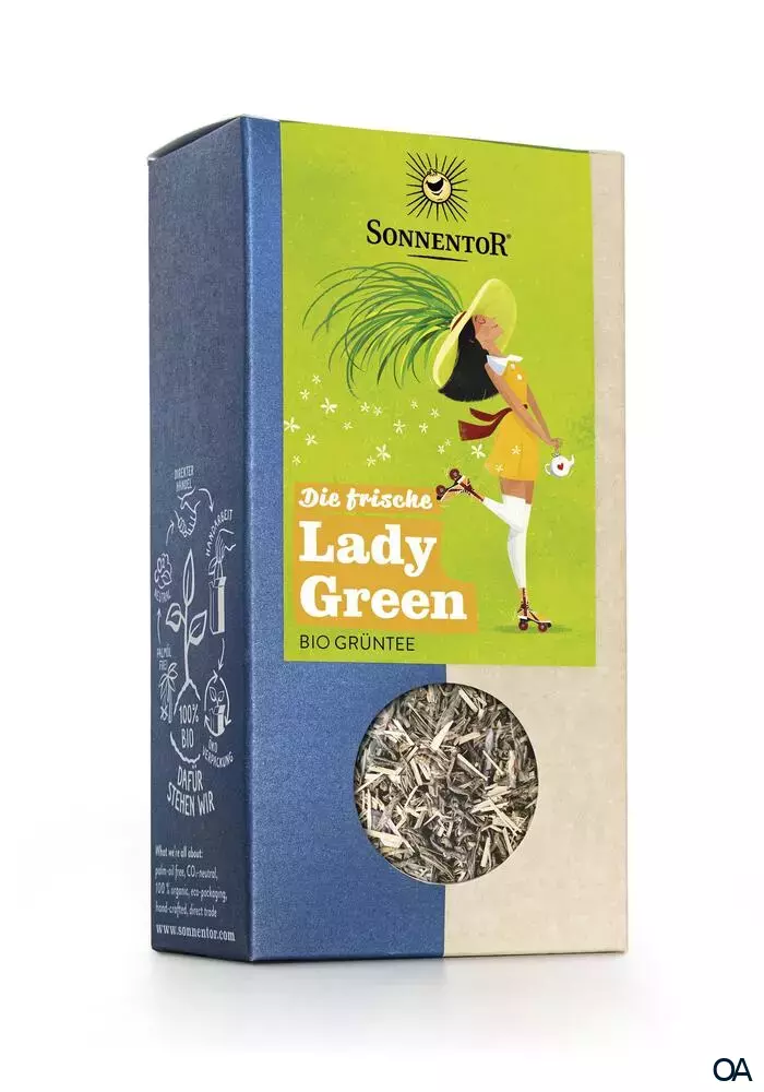 Sonnentor Die frische Lady Green Tee lose