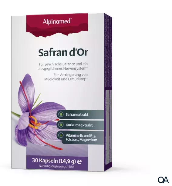 Alpinamed® Safran d’Or Kapseln